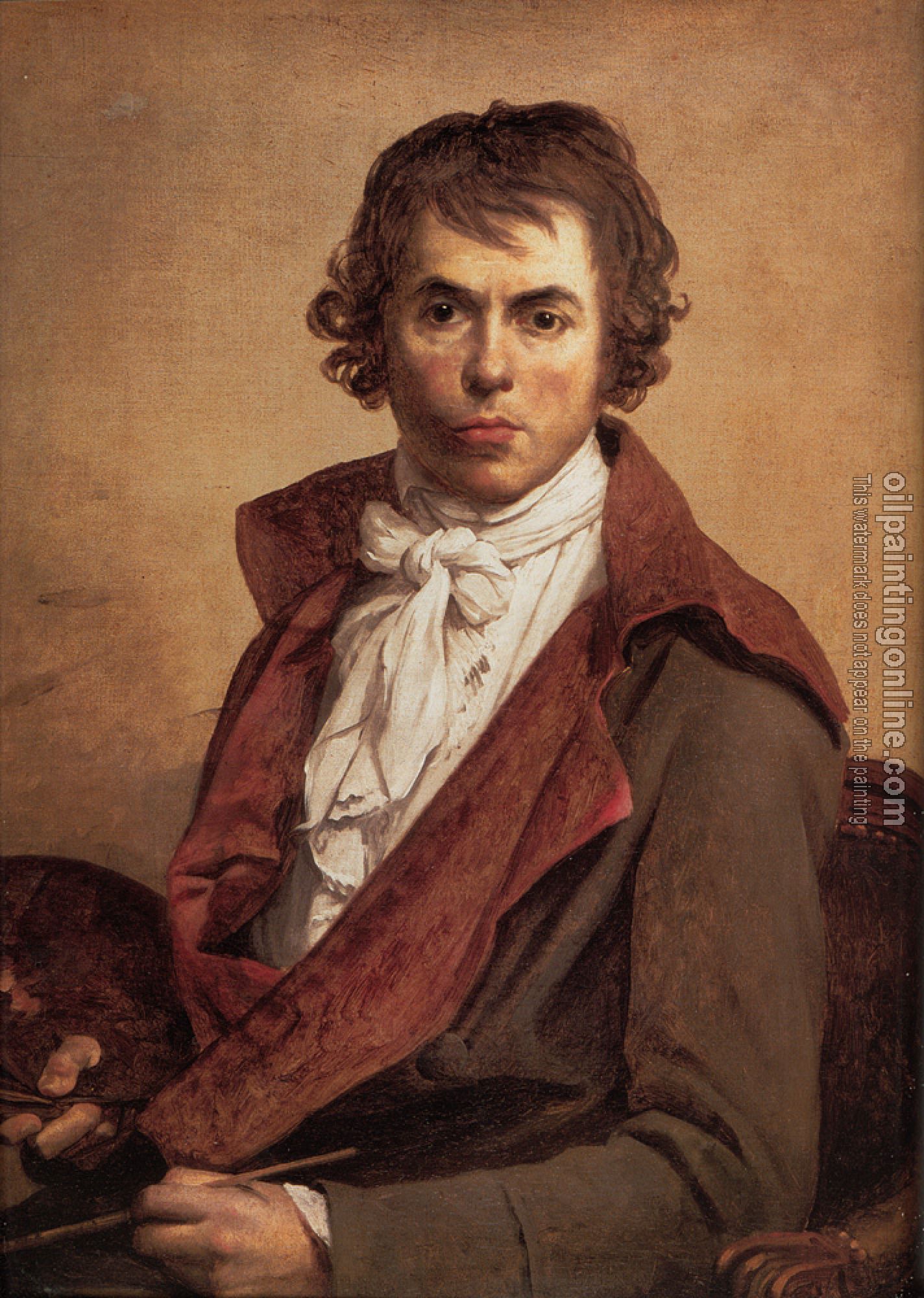 David, Jacques-Louis - Self-Portrait